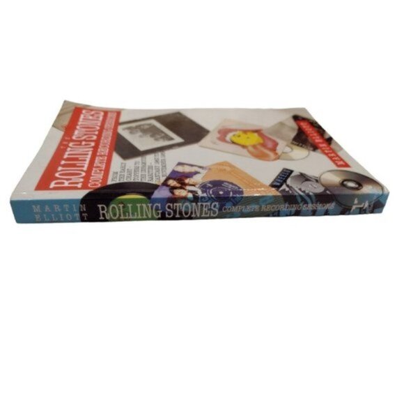 Vintage Softcover Book Rolling Stones Complete Recording Sessions Martin Elliott - Picture 3 of 6